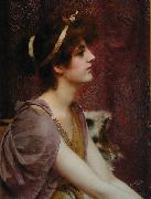 John William Godward Classical Beauty oil painting